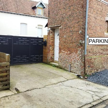 Appartement en duplex à Hébuterne, avec lave linge Extérieur photo