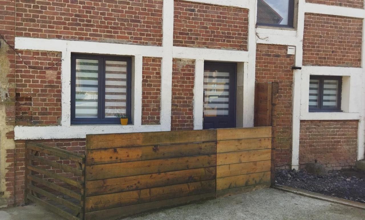 Appartement en duplex à Hébuterne, avec lave linge Extérieur photo